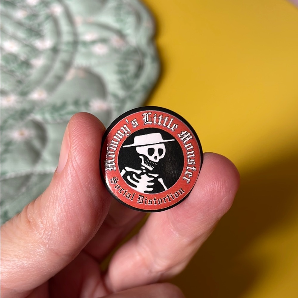 Social Distortion Mommy's Little Monster Pin